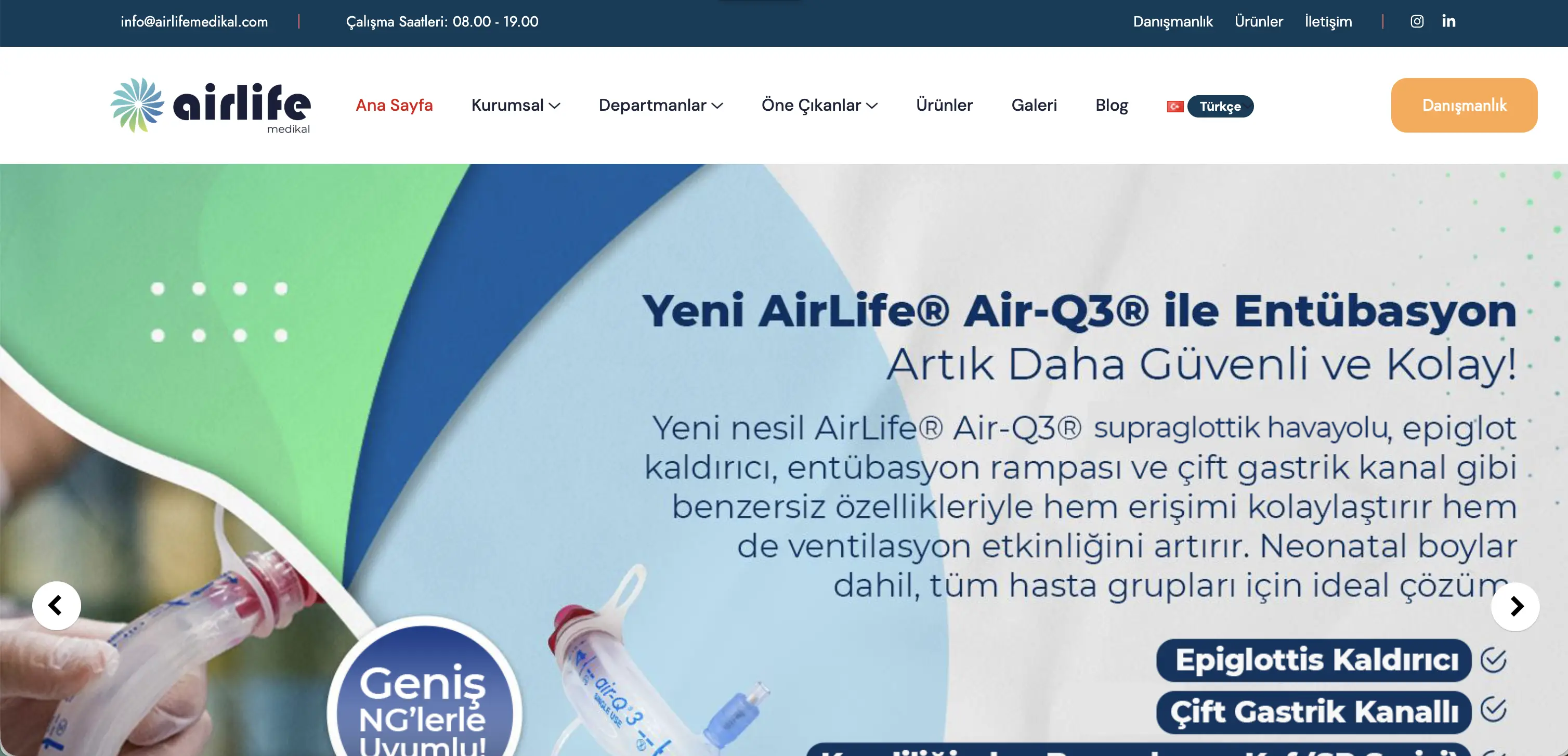 Airlife Medikal: Tıbbi Cihazlar İçin Dijital Otorite